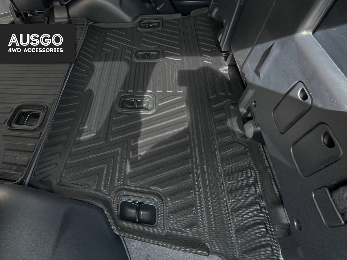 5D Moulded Car Floor Mats for Toyota LandCruiser 200 Series 2007-2012