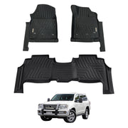 5D Moulded Car Floor Mats for Toyota Land Cruiser 200 Series 2007-2012