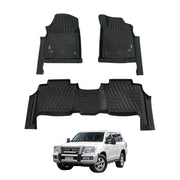 5D Moulded Car Floor Mats for Toyota LandCruiser 200 Series 2007-2012