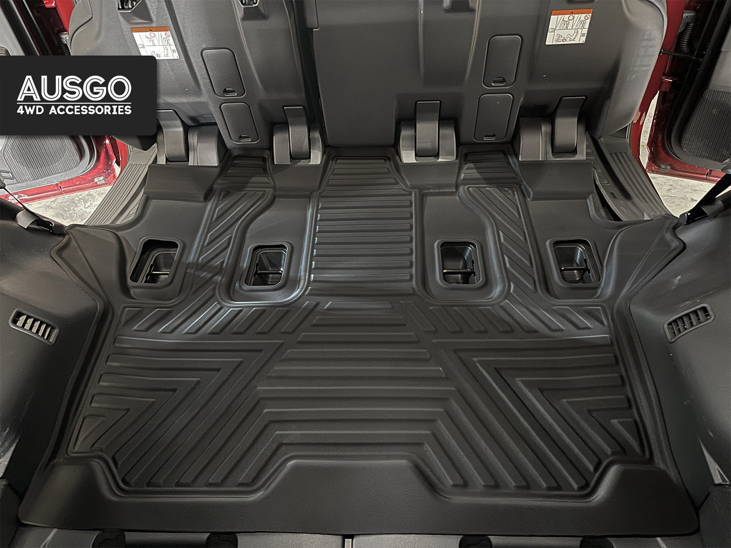 Third Row Floor Mat for Toyota LandCruiser 300 Series 7-Seat 2021-Onwards