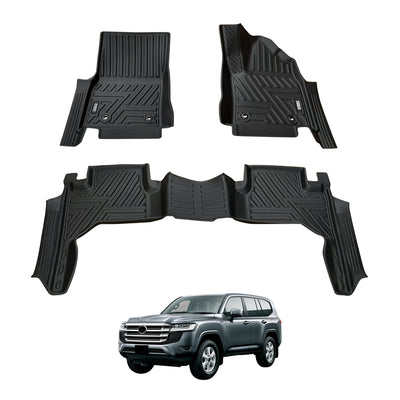 PRE-ORDER 5D Car Floor Mats for Toyota Land Cruiser 300 Series 2021-Onwards