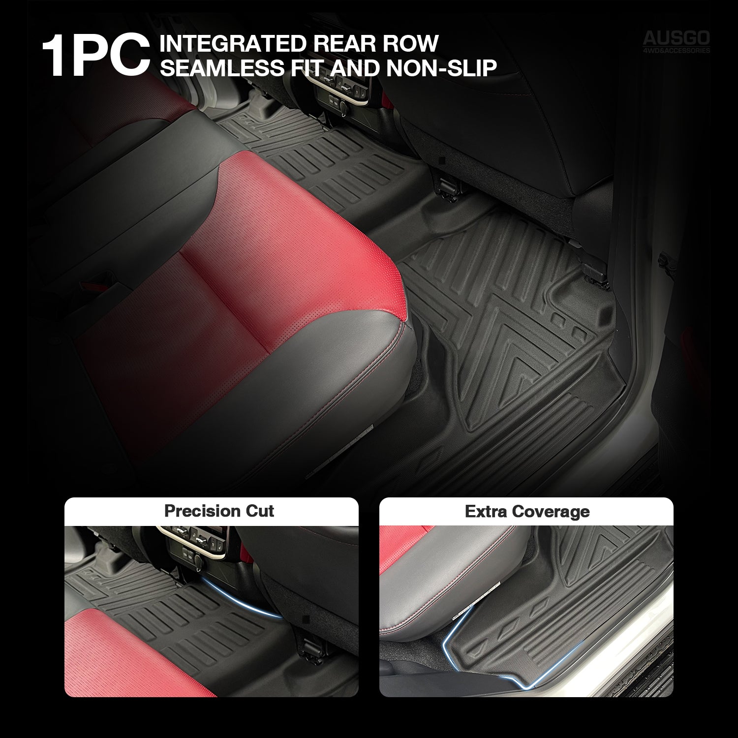 PRE-ORDER 5D Car Floor Mats for Toyota Land Cruiser 300 Series 2021-Onwards