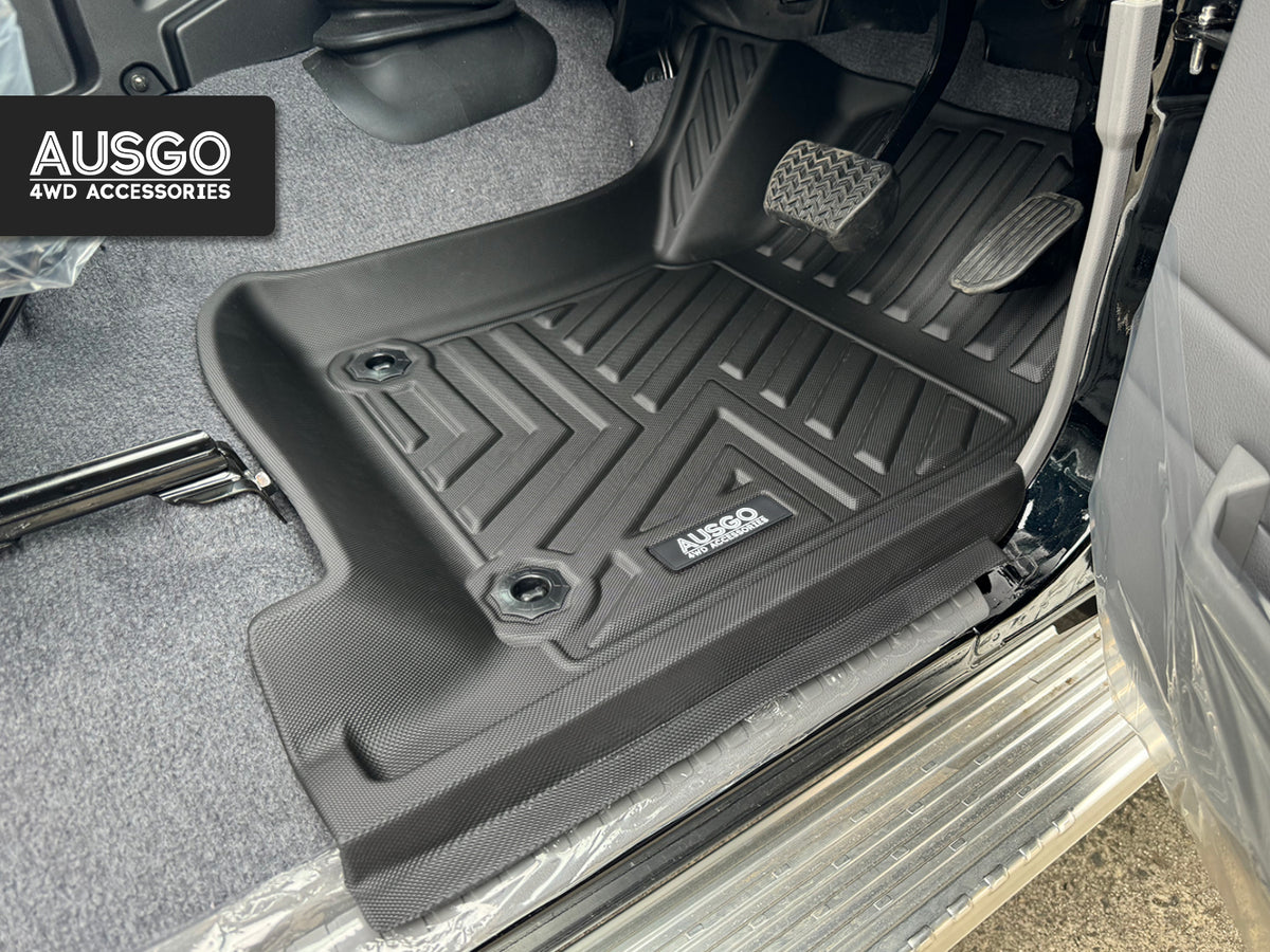5D Car Floor Mats for Toyota LandCruiser 76 Series 2023-Onwards