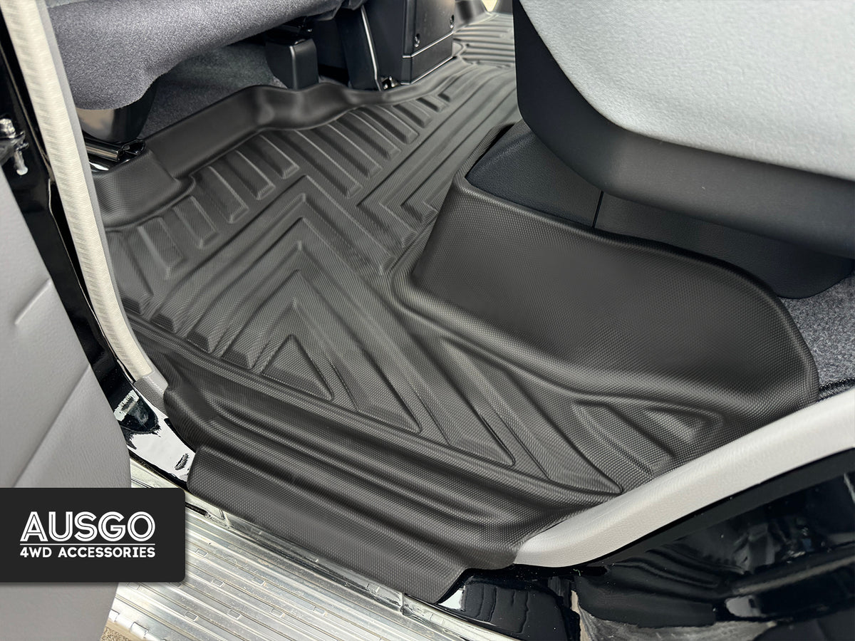 5D Car Floor Mats for Toyota LandCruiser 76 Series 2023-Onwards