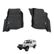 5D Car Floor Mats for Toyota Land Cruiser 78 Series Troopcarrier 2012-Onwards