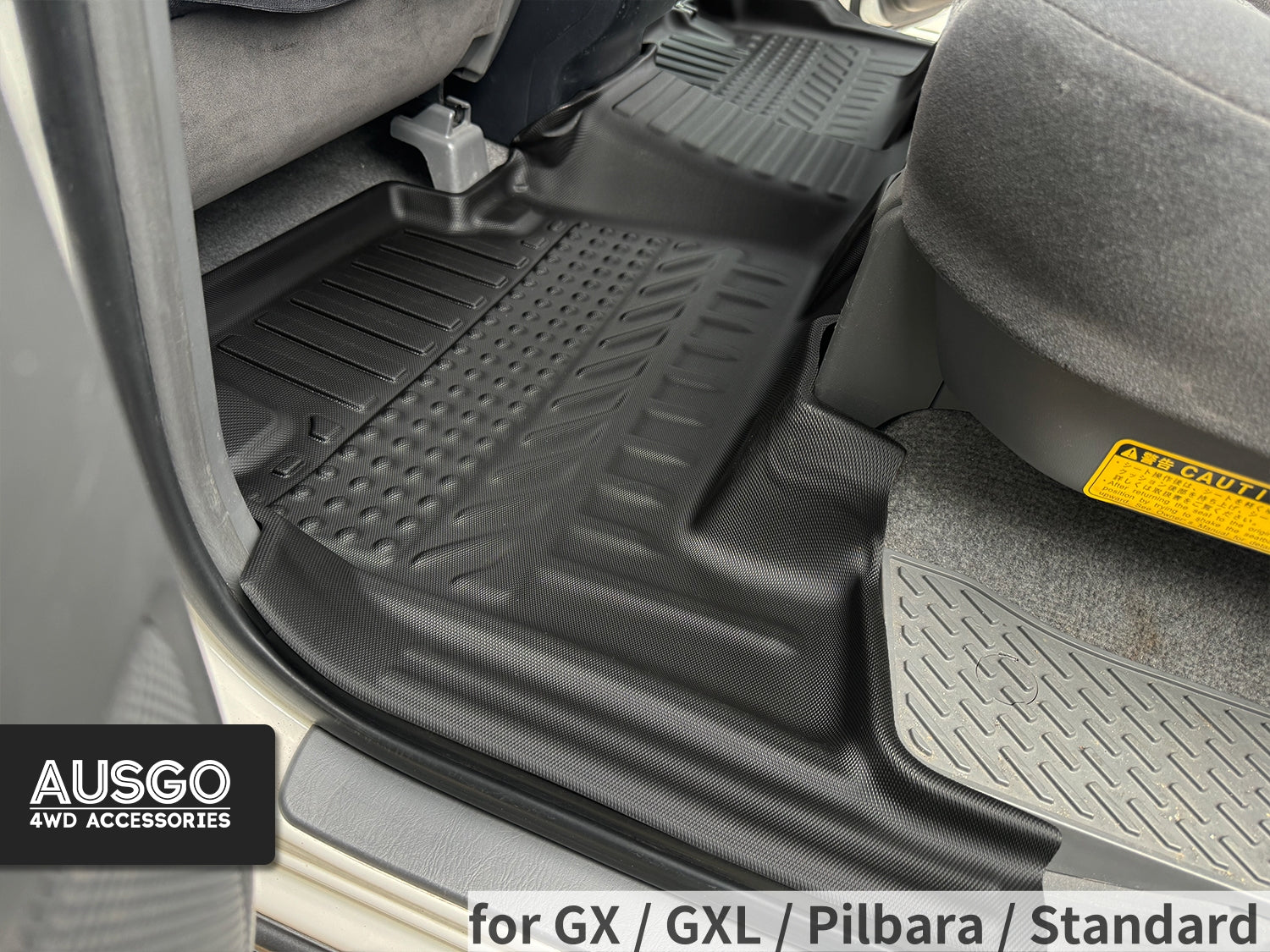 5D Car Floor Mats for Toyota Land Cruiser Prado 120 Series 2003-2009 (Auto Trans)