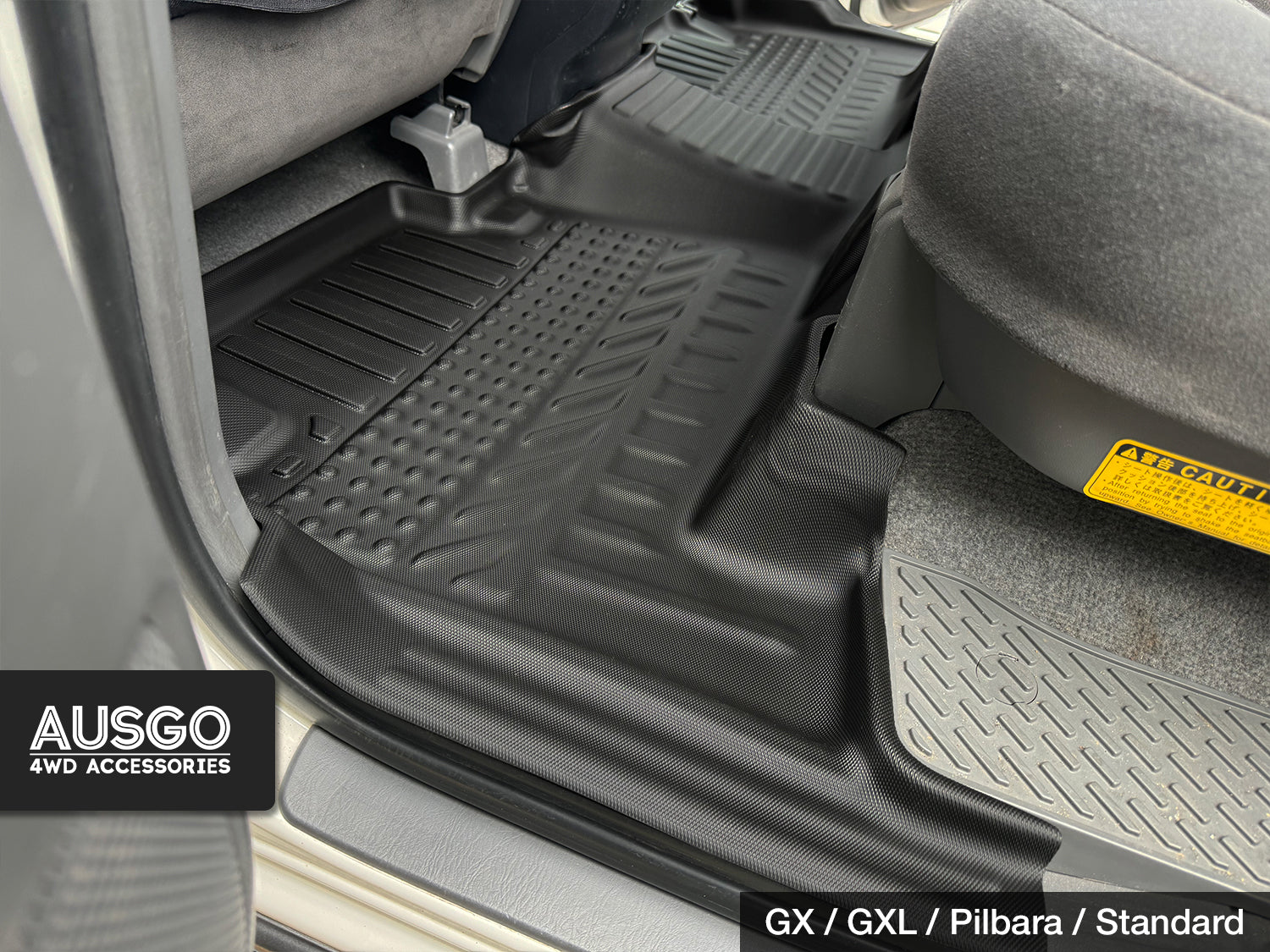 5D Car Floor Mats for Toyota Land Cruiser Prado 120 Series 2003-2009 (Auto Trans)