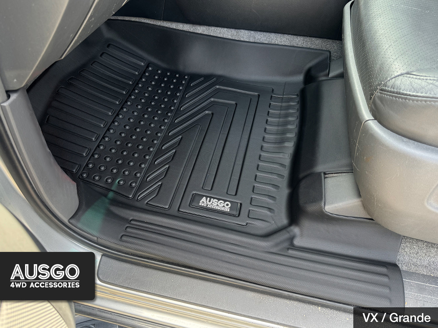 5D Car Floor Mats for Toyota Land Cruiser Prado 120 Series 2003-2009 (Auto Trans)
