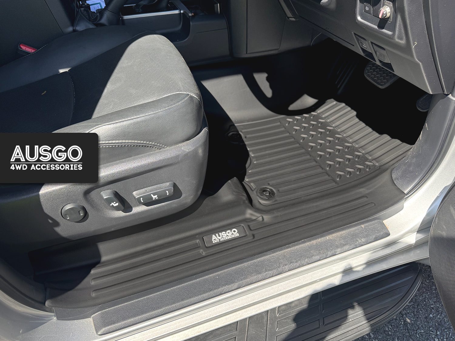 PRE-ORDER 7D Car Floor Mats for Toyota Land Cruiser Prado 150 Series 7-Seat 2009-2024 (Auto Trans)