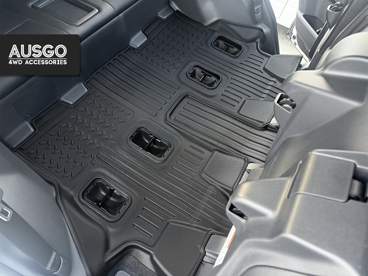 Third Row Floor Mat for Toyota LandCruiser Prado 250 Series 7-Seat 2024-Onwards