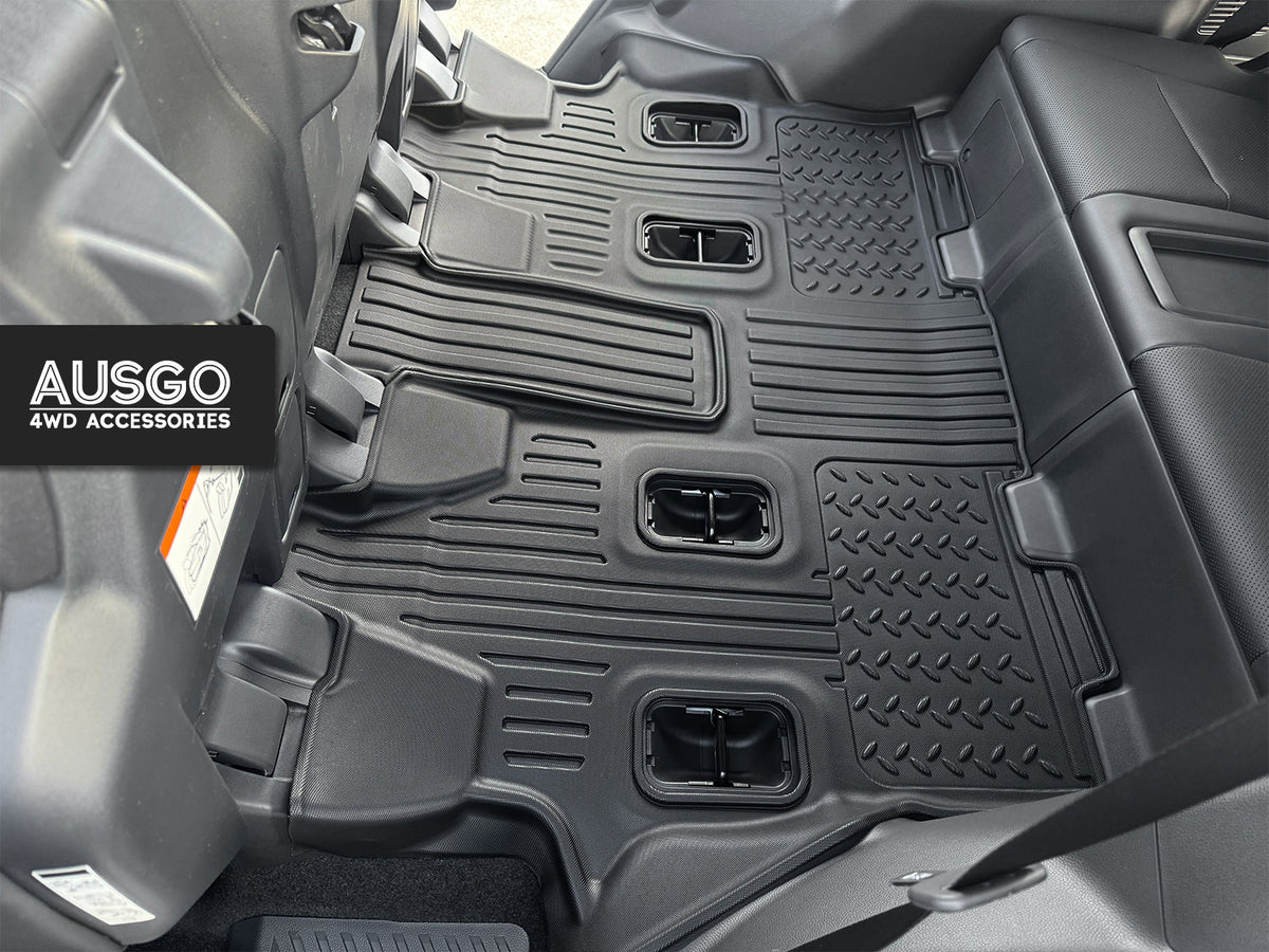 Third Row Floor Mat for Toyota LandCruiser Prado 250 Series 7-Seat 2024-Onwards