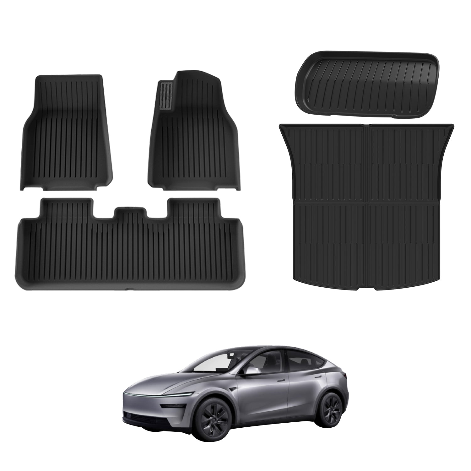 Injection 3D Car Floor Mats for Tesla Model Y Juniper 2025-Onwards