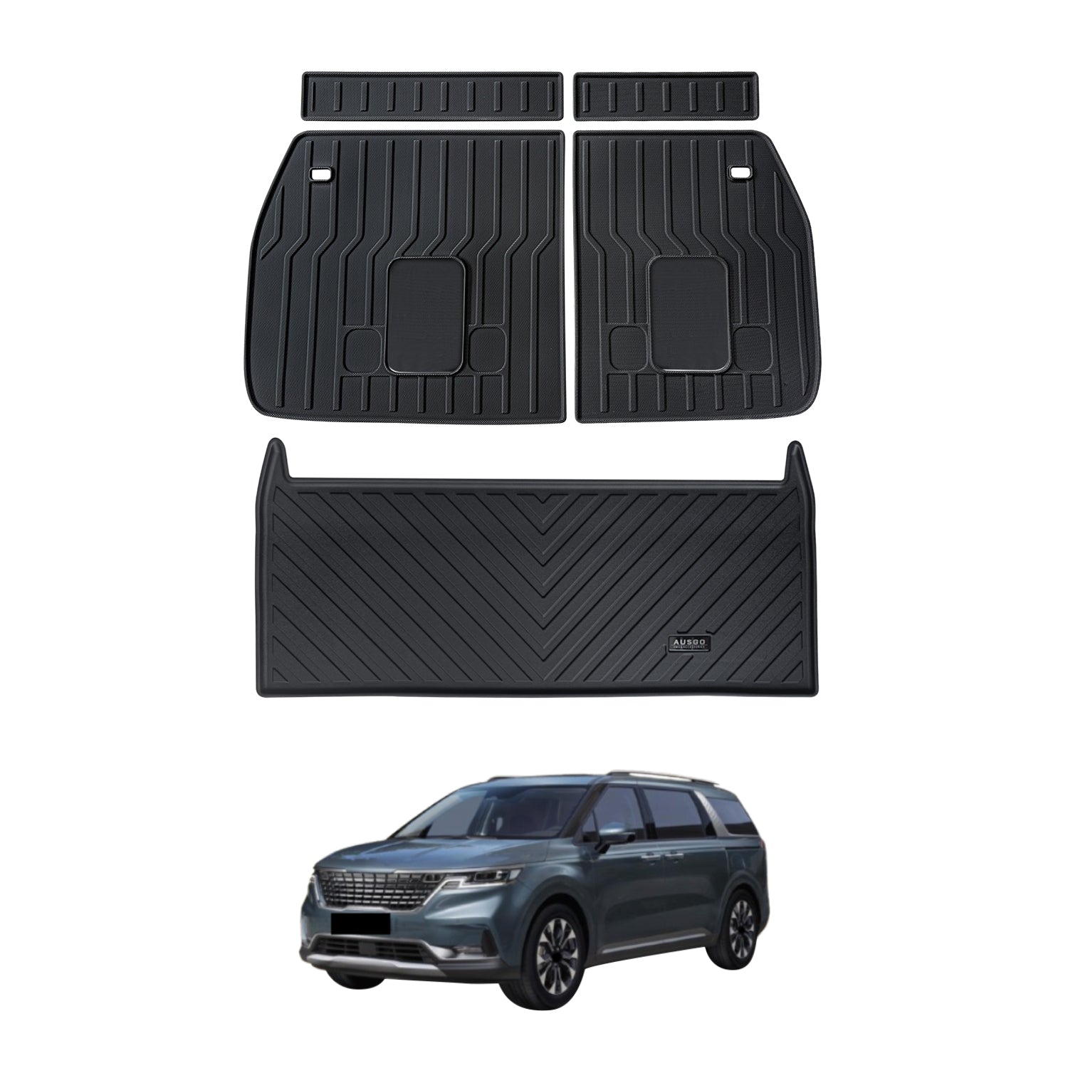 Boot Liner Back Seat Protector for KIA Carnival KA4 Series 2020-Onwards