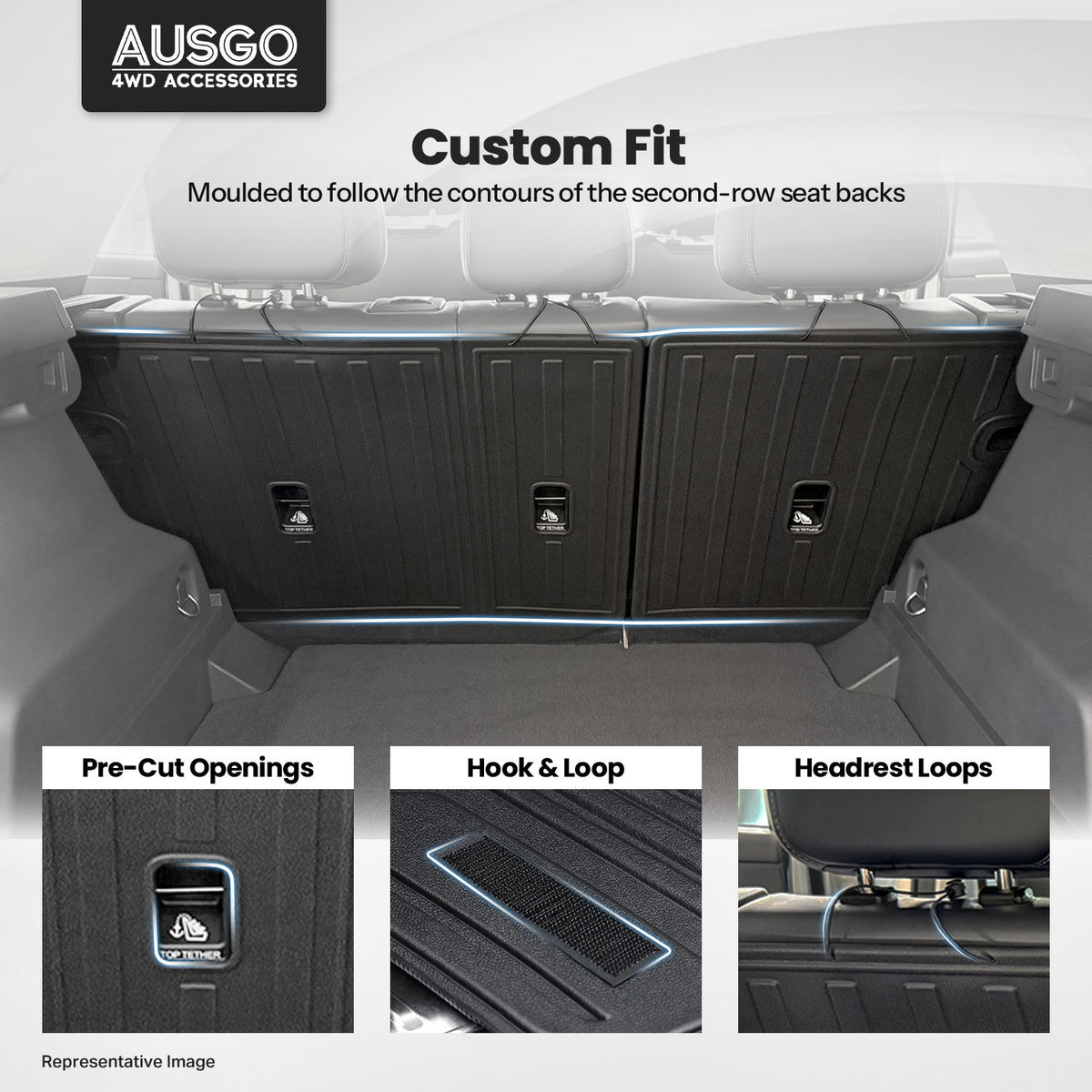 Boot Liner Back Seat Protector for Jaecoo J7 2024-Onwards | Boot Sill Coverage