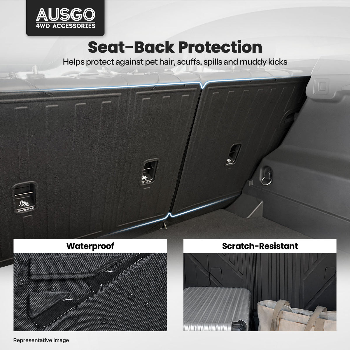 Boot Liner Back Seat Protector for Jaecoo J7 2024-Onwards | Boot Sill Coverage
