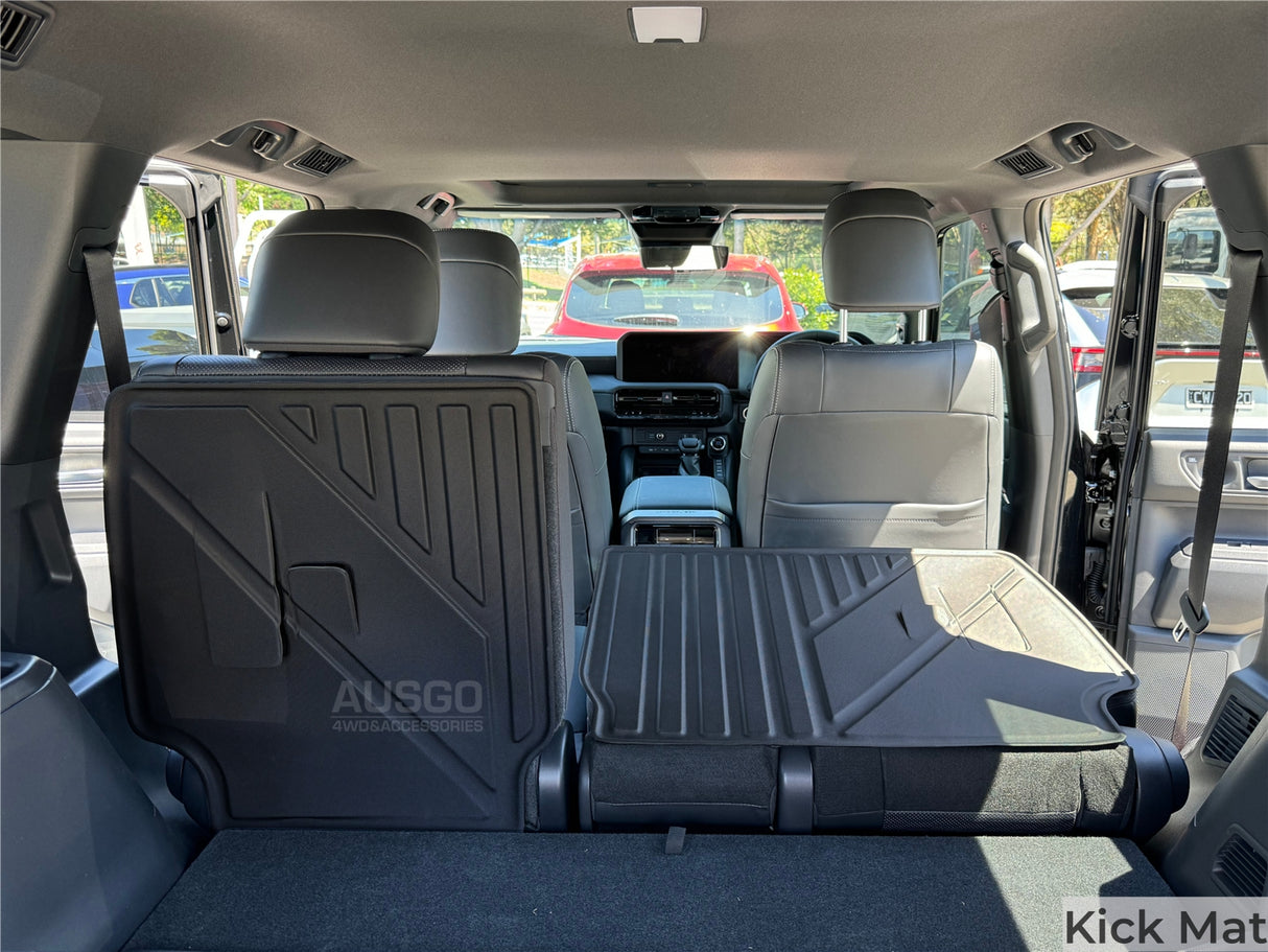 Boot Liner Kick Mats for Toyota Land Cruiser Prado 250 Series 2024-Onwards