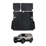 Boot Liner Kick Mats for Toyota Land Cruiser Prado 250 Series 2024-Onwards