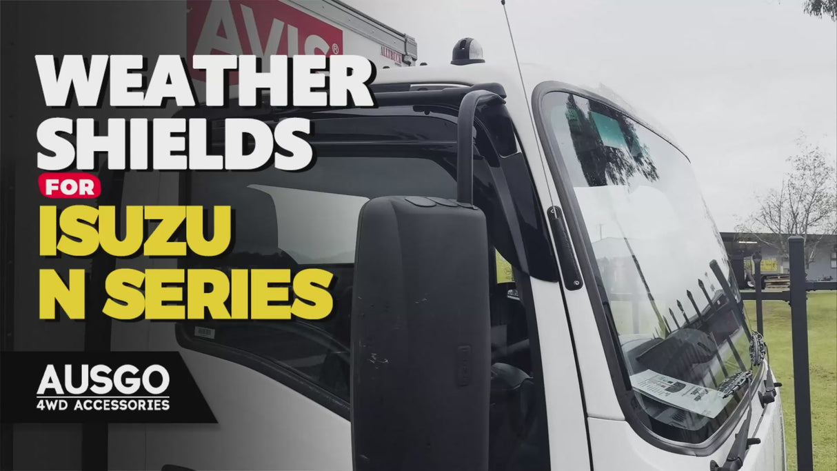 Wide Type Weather Shields for ISUZU N Series 2-Door 2018-Onwards