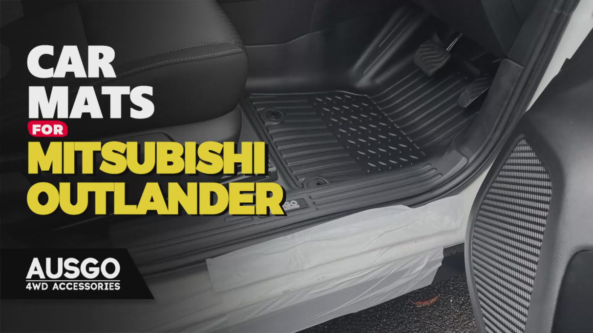 7D Car Floor Mats for Mitsubishi Outlander 7 Seater Petrol 2021-Onwards
