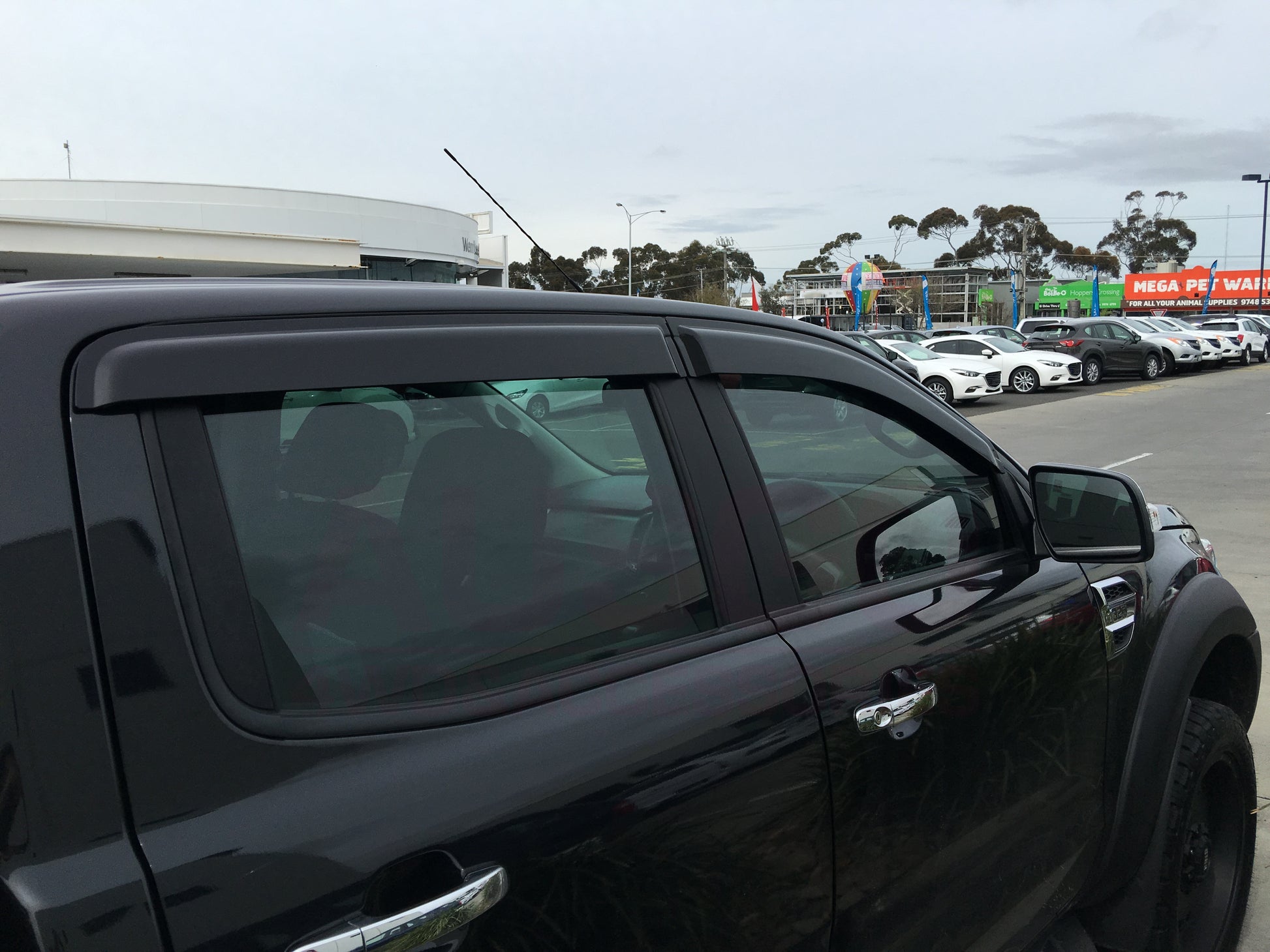 Injection Weather Shields for Ford Ranger Dual Cab 2011-2022