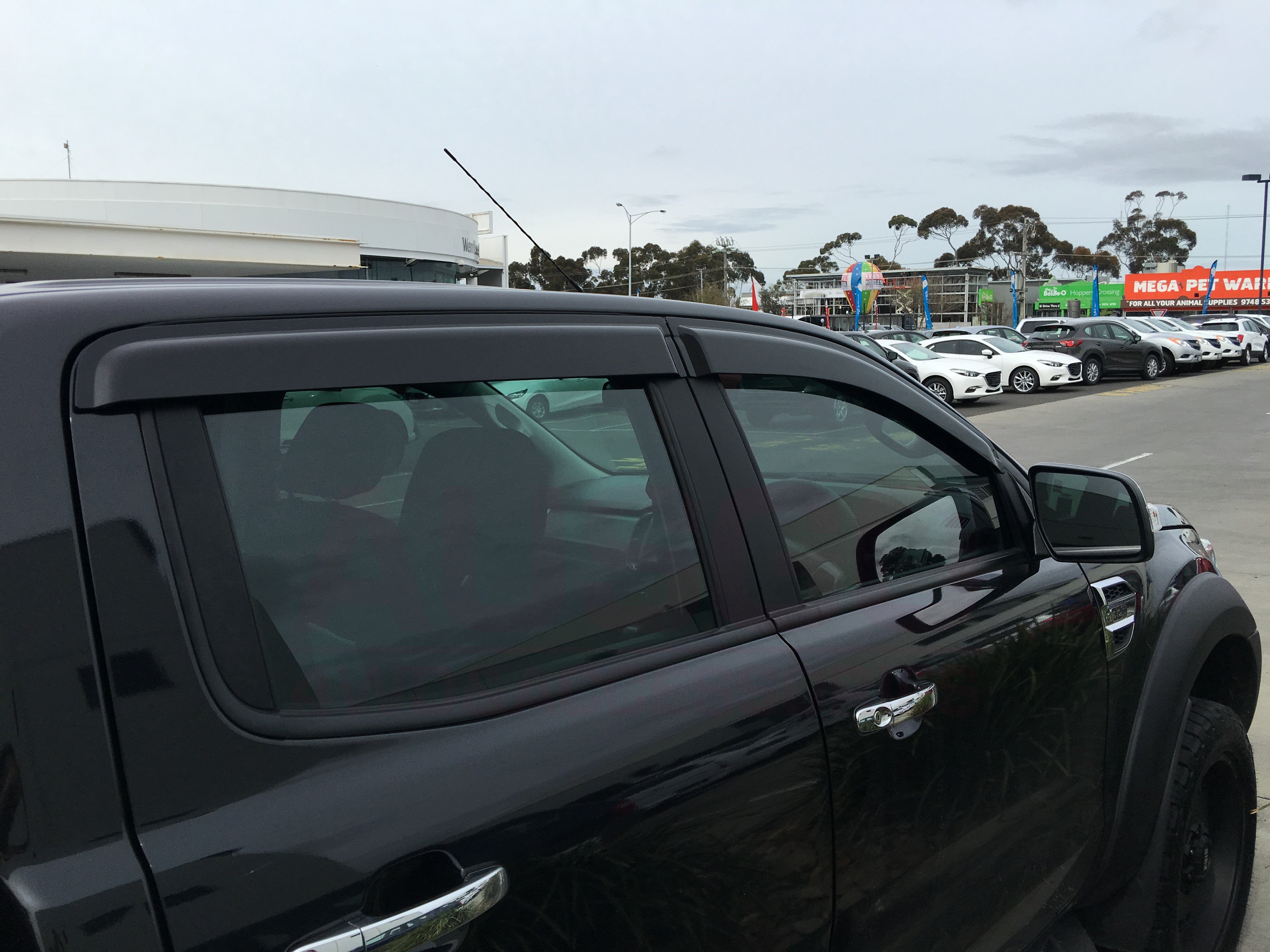 Injection Weather Shields for Ford Ranger Dual Cab 2011-2022