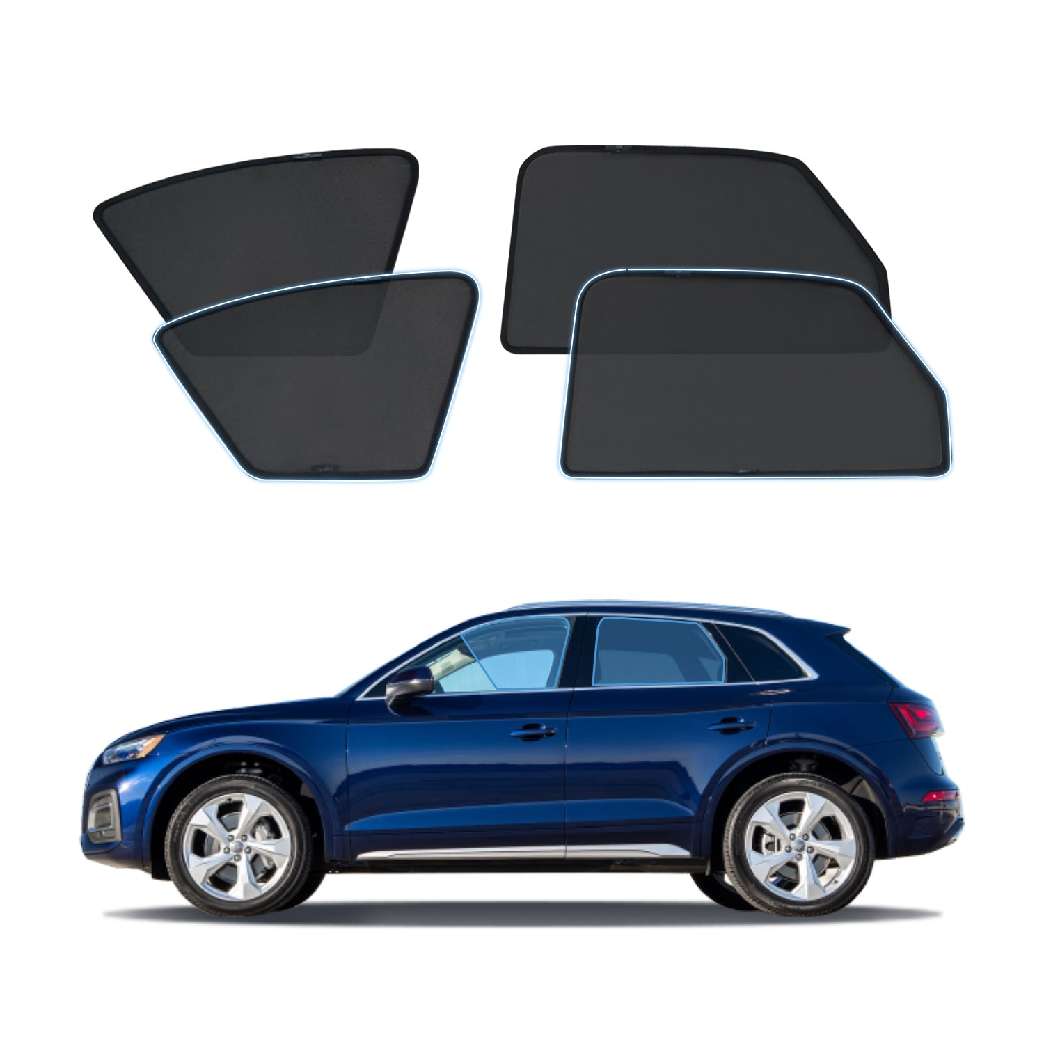 Magnetic Window Sun Shade for Audi Q5 FY Series 2017-2025