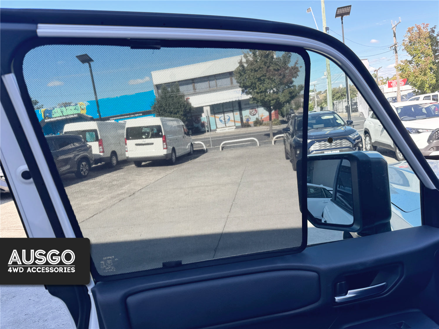 Magnetic Window Sun Shade for Toyota Land Cruiser Prado 250 Series 2024-Onwards