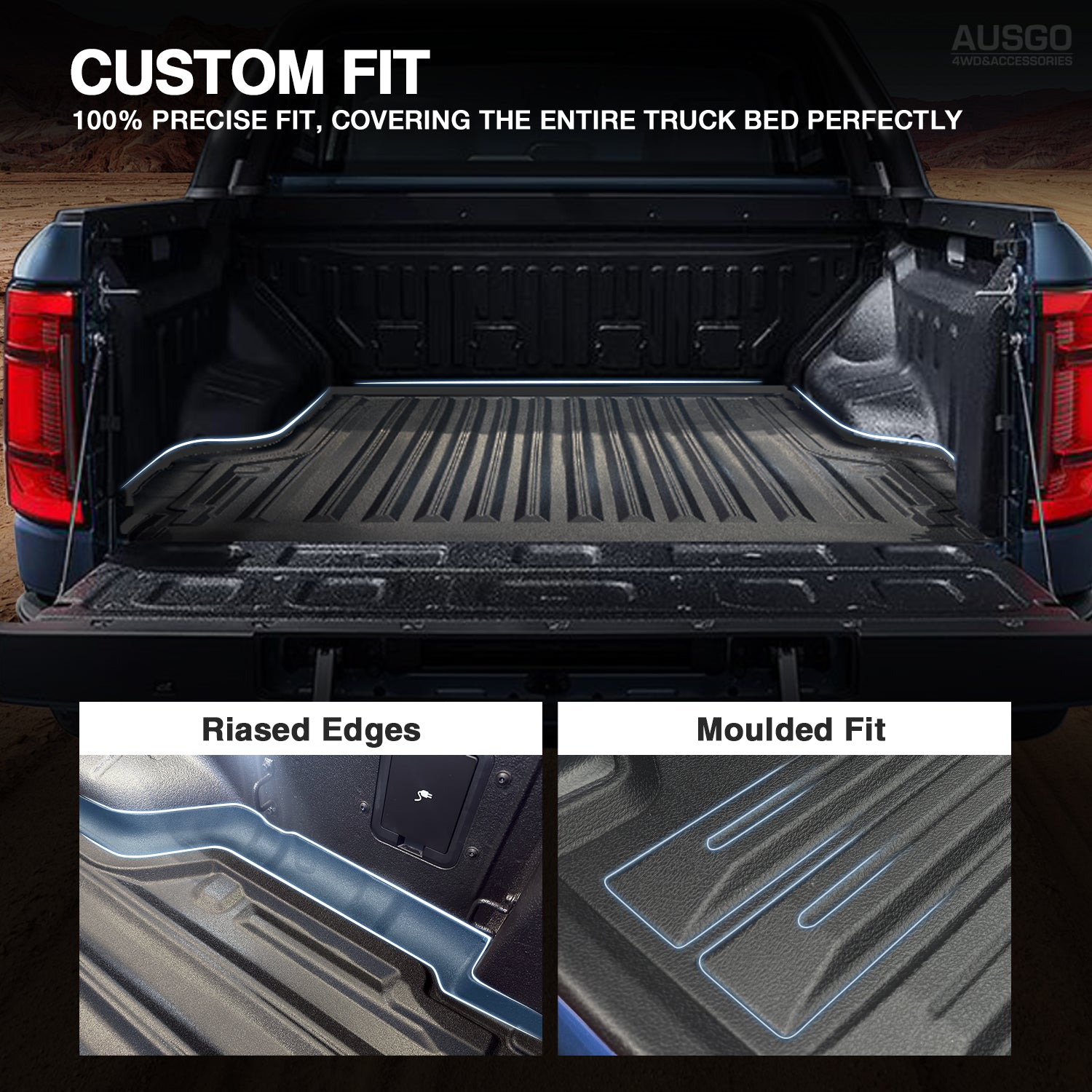 3D TPE Ute Mat for BYD Shark 6 2025-Onwards