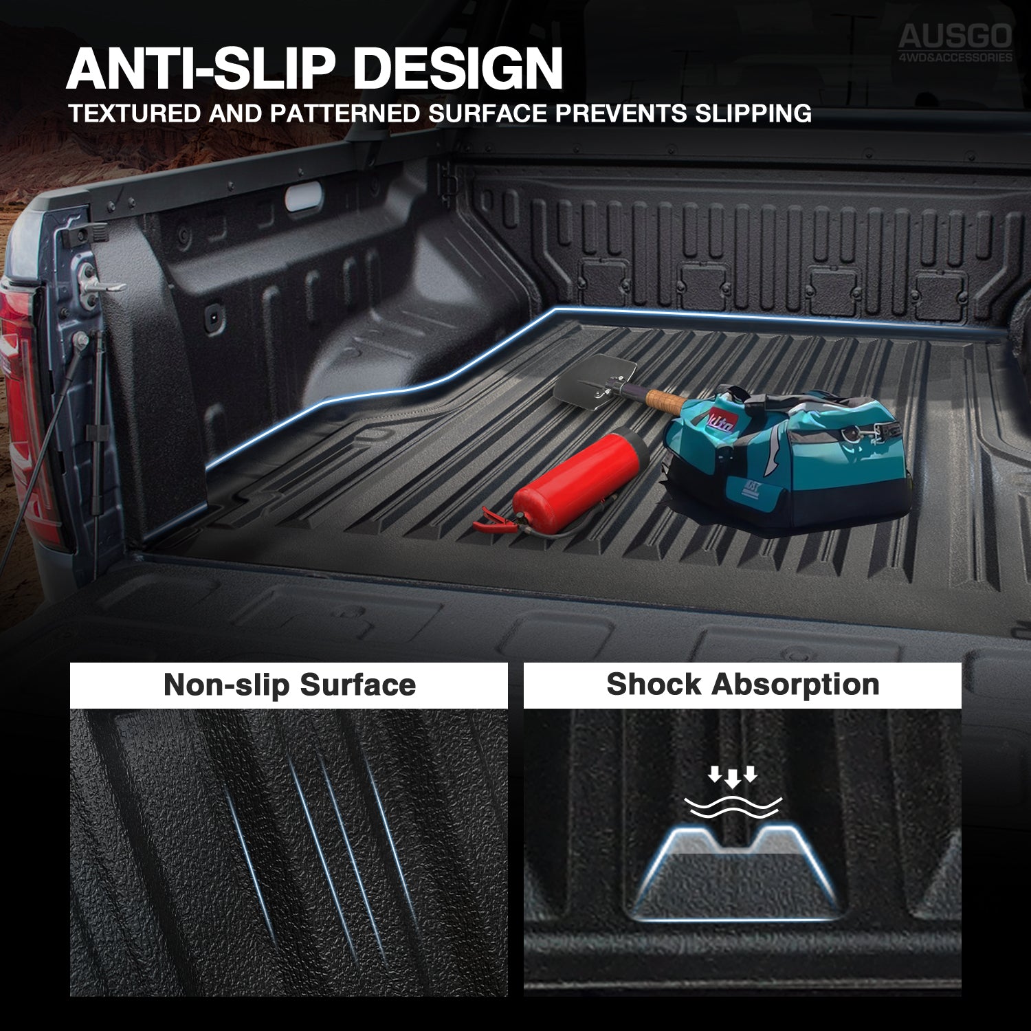 3D TPE Ute Mat for BYD Shark 6 2025-Onwards