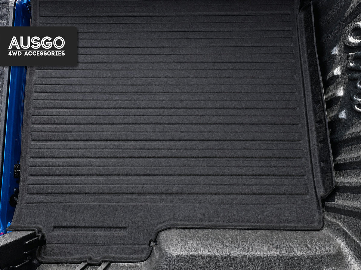 3D TPE Ute Mat for Ford Ranger Dual Cab 2022-Onwards Fitted with Factory Plastic Tub Liner
