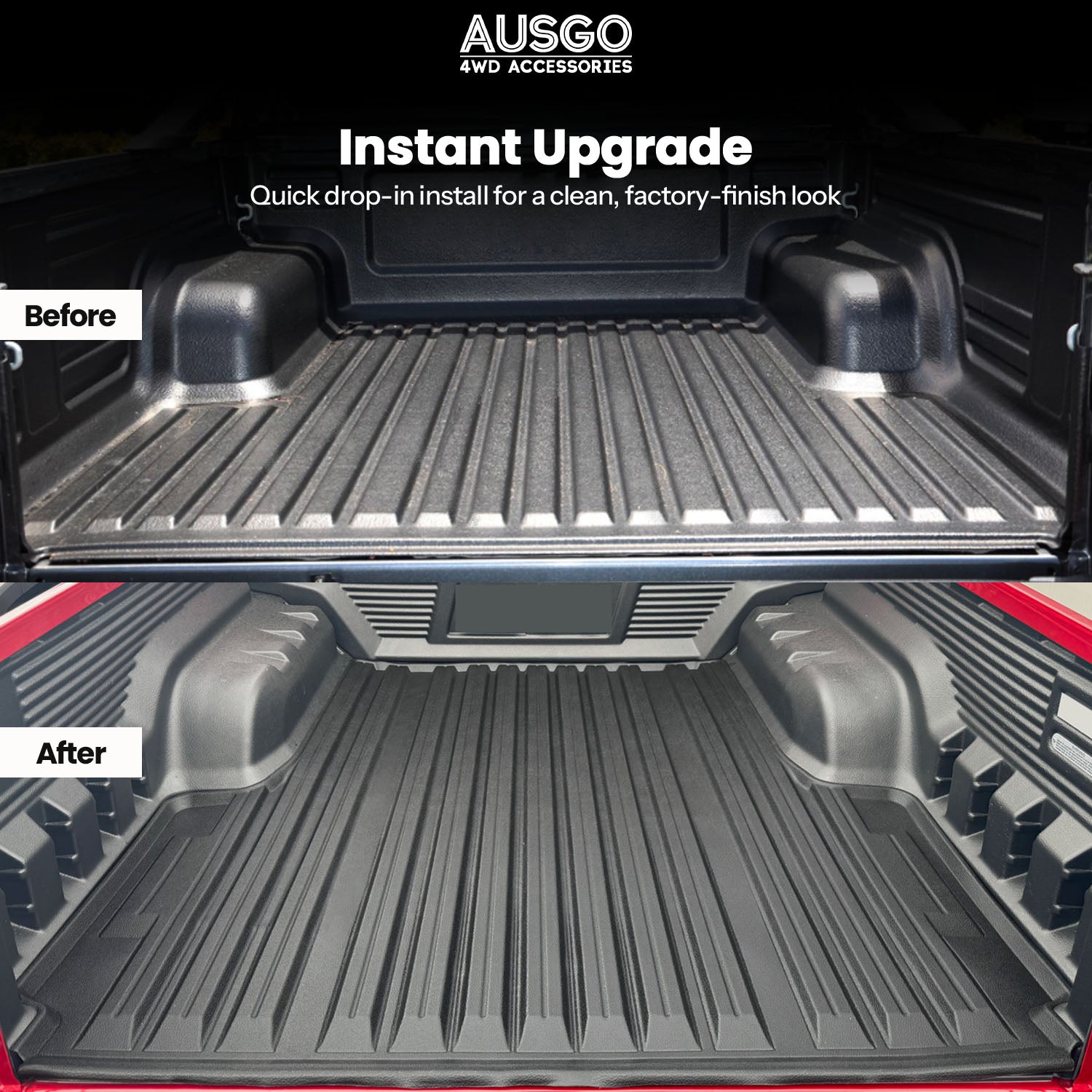 Ute Mat for Toyota Hilux Dual Cab GR Sport / Rogue / Rogue 48V 2015-2025