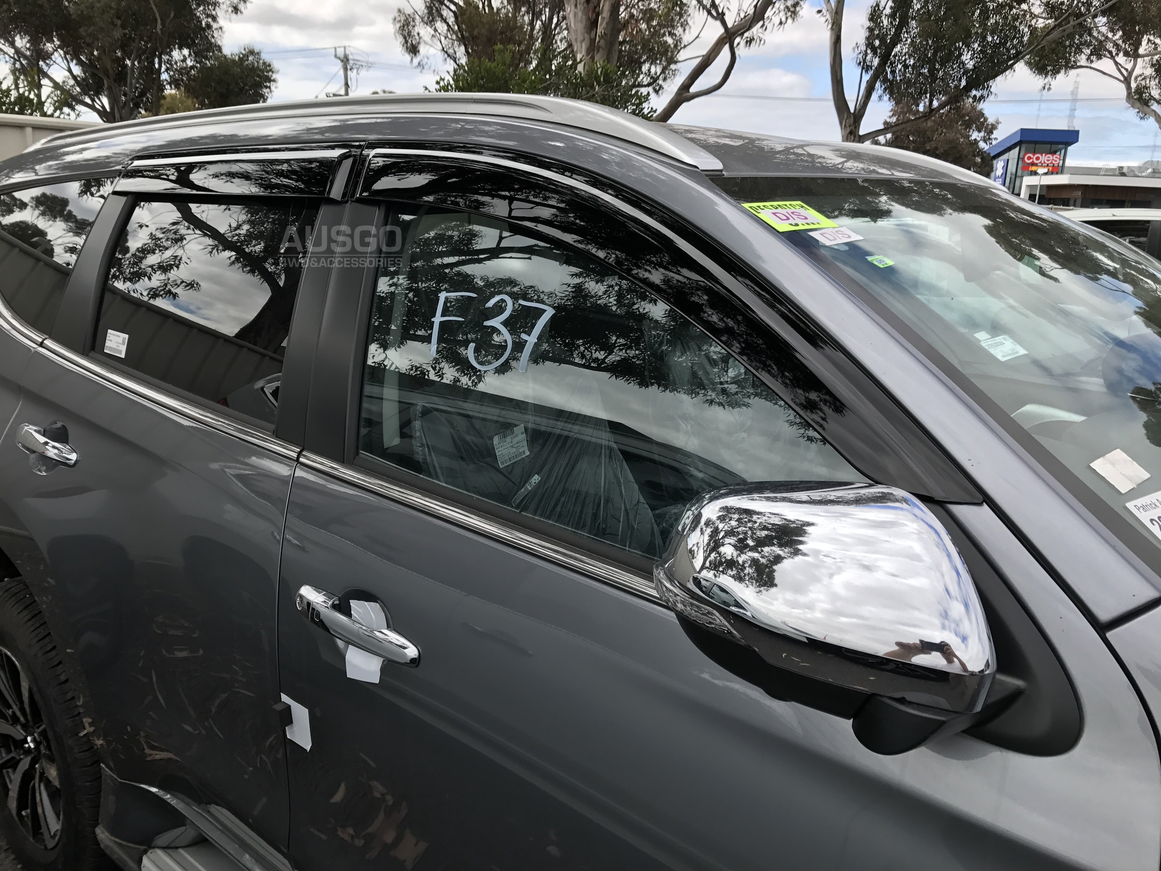 PRE-ORDER Injection Weather Shields for Mitsubishi Pajero Sport 2015-Onwards