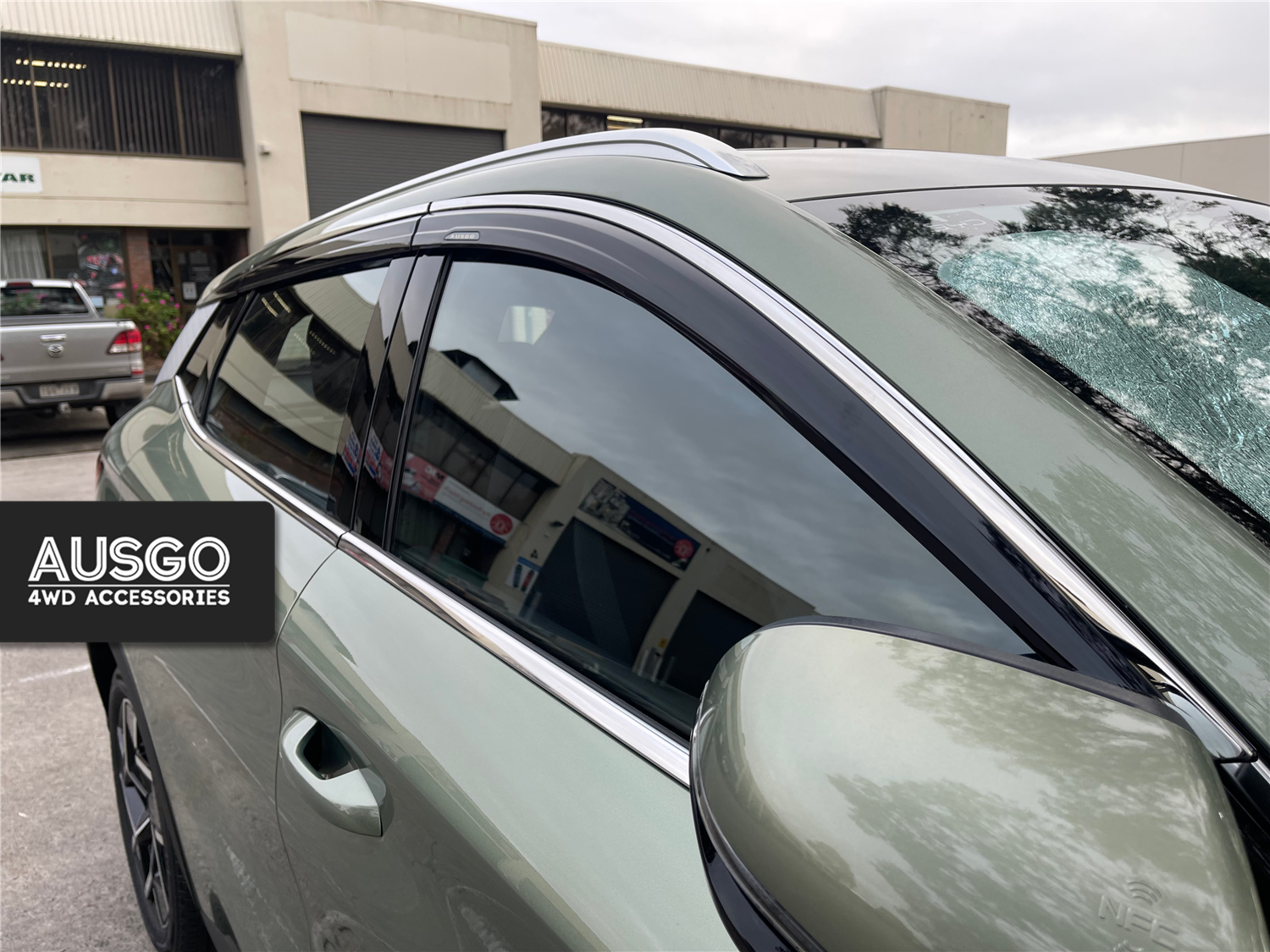 Stainless Trim Weather Shields for BYD ATTO 3 2022-Onwards