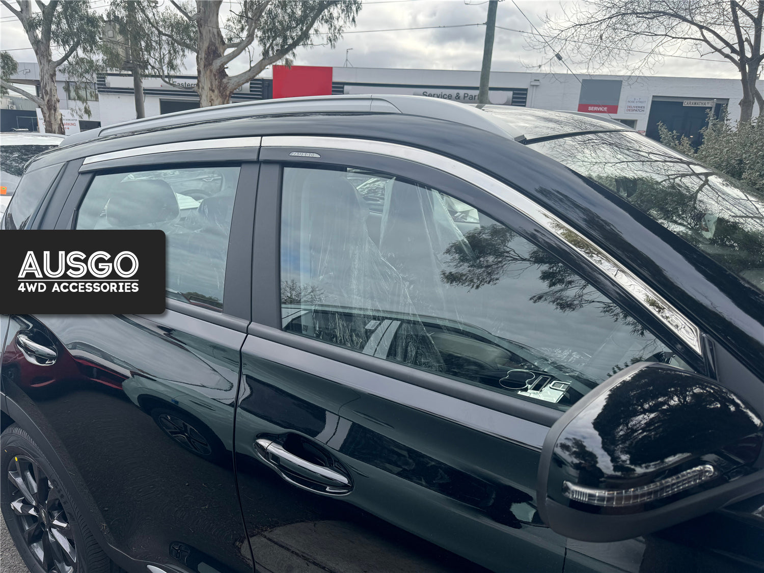 Stainless Trim Weather Shields for Chery Tiggo 4 Pro 2024-Onwards