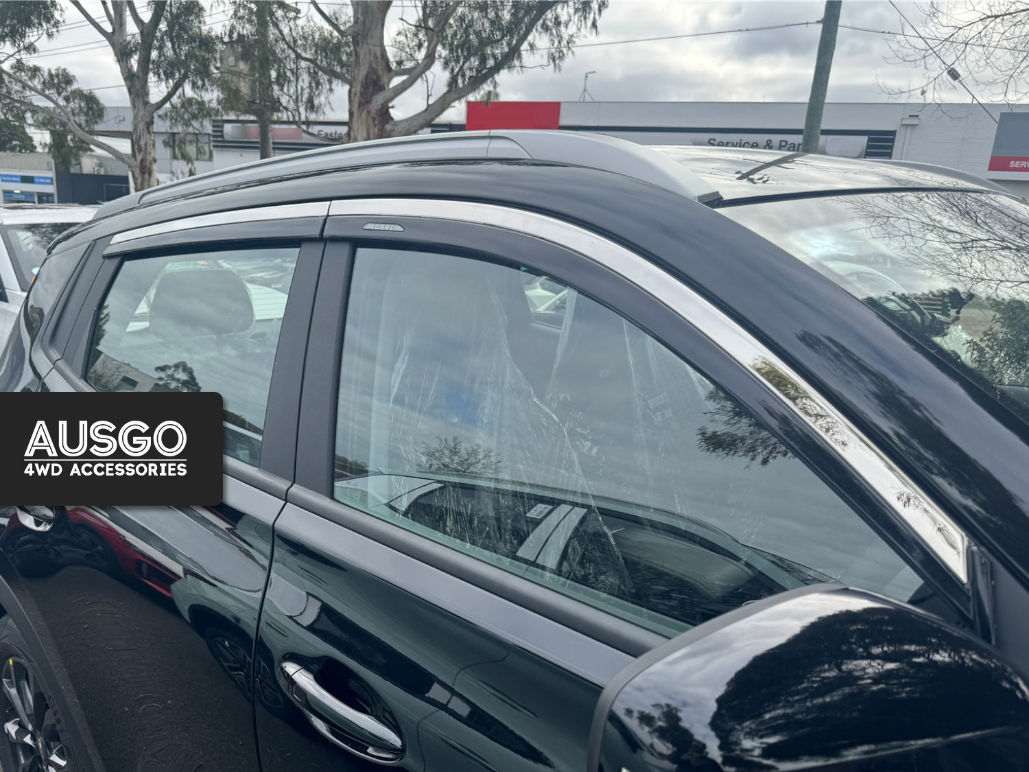 Stainless Trim Weather Shields for Chery Tiggo 4 Pro 2024-Onwards