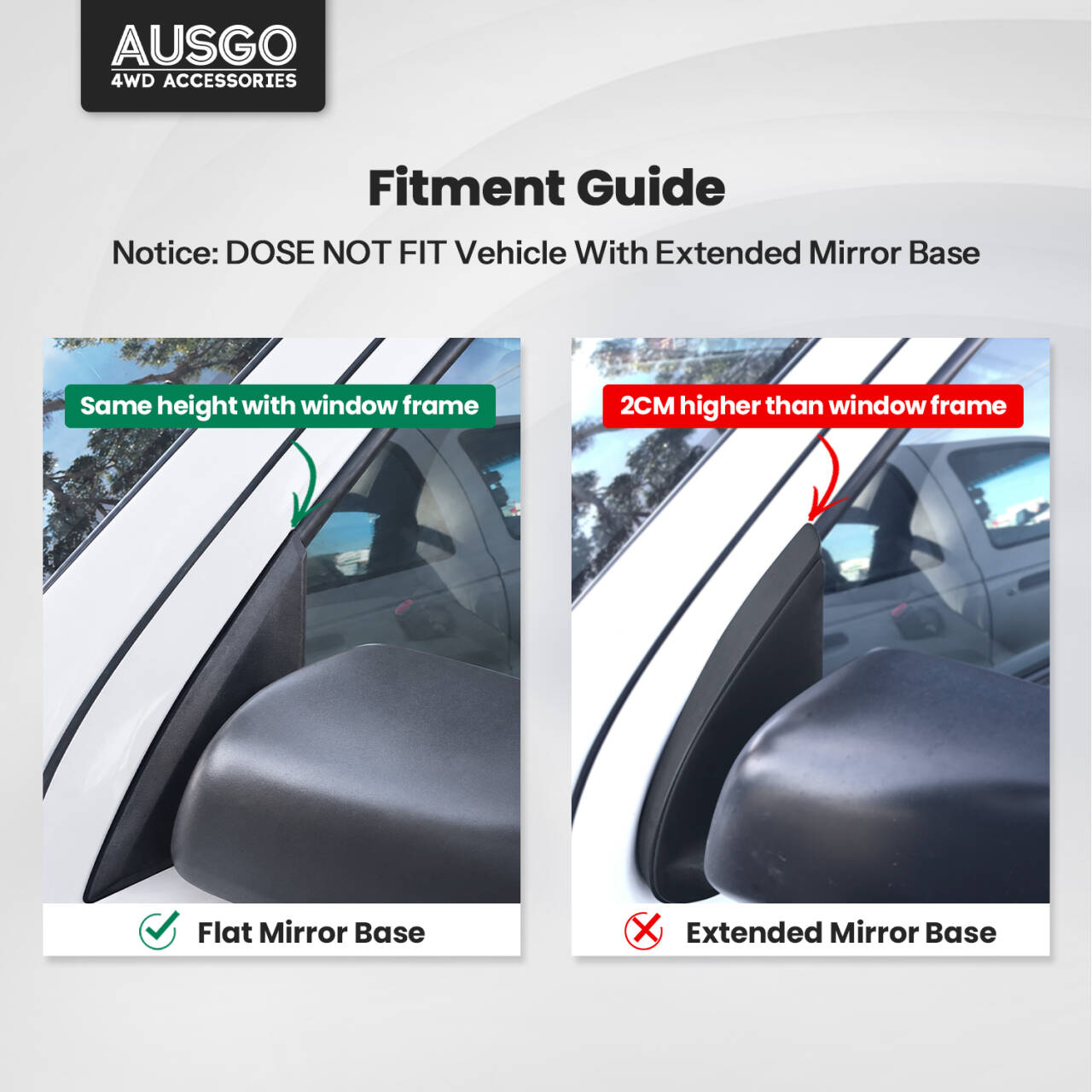 Injection Weather Shields for Toyota Hilux Dual Cab 2025-Onwards