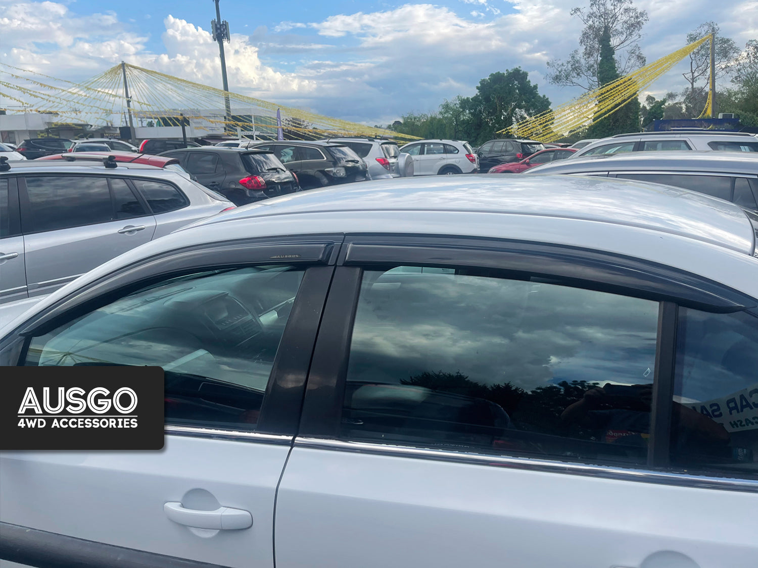 Luxury Weather Shields + Bonnet Protector for Ford Falcon FG-X 2014-2019