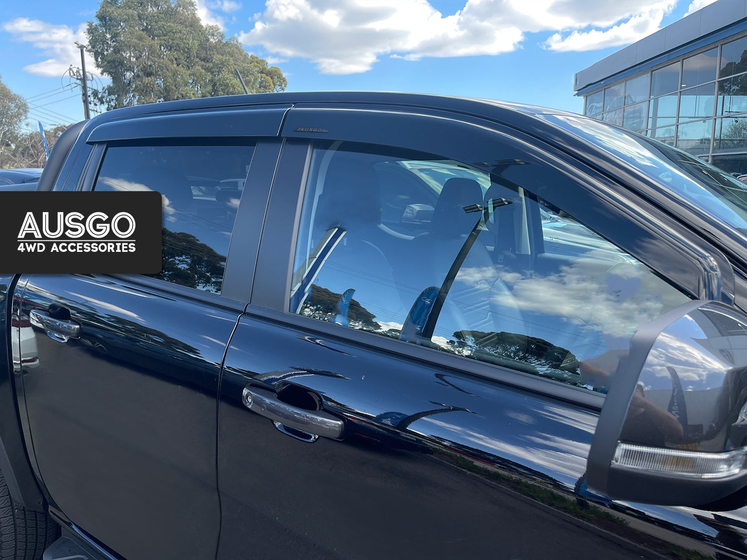 Injection Weather Shields for Ford Ranger Next-Gen Dual Cab 2022-Onwards