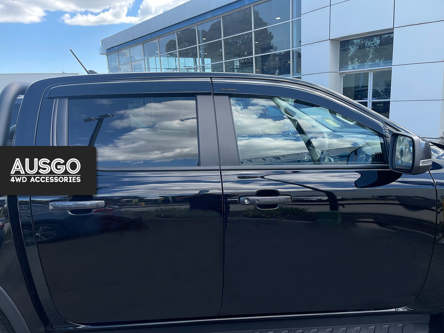 Injection Weather Shields for Ford Ranger Next-Gen Dual Cab 2022-Onwards