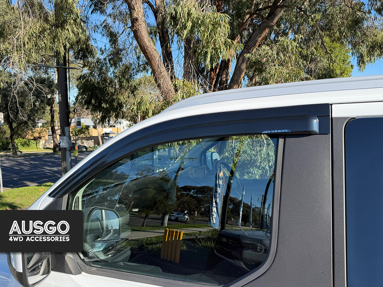 PRE-ORDER Luxury Weather Shields for Ford Transit VO Series 2014-Onwards