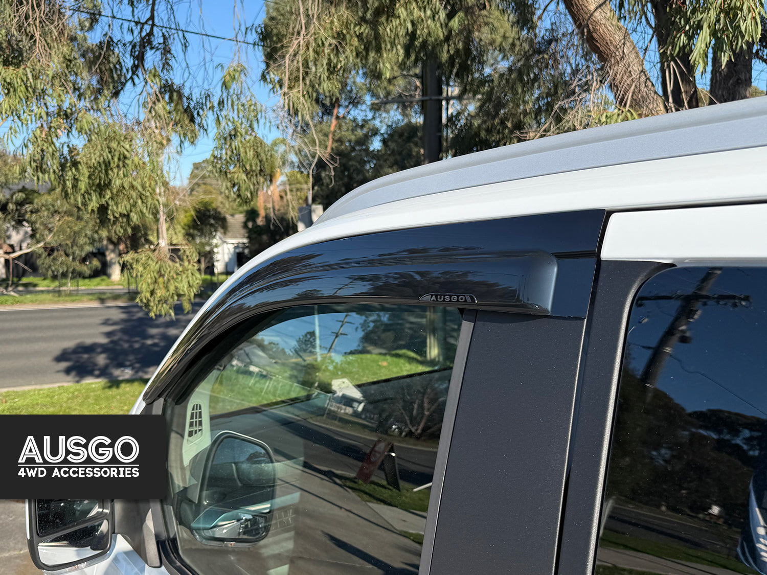 Luxury Weather Shields for Ford Transit Custom AV Series 2023-Onwards