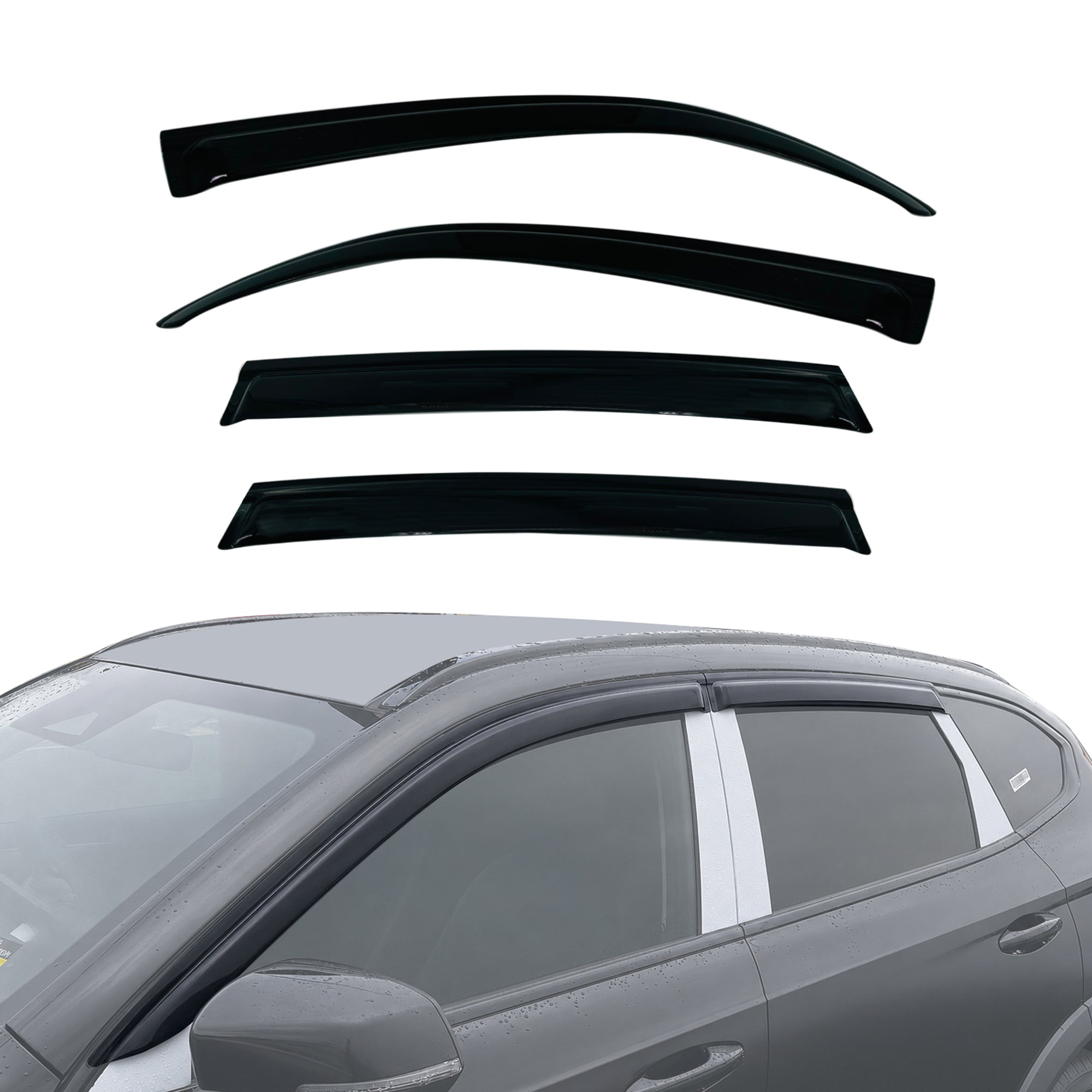 Luxury Weather Shields for Haval Jolion Jolion Petrol Vanta 2025-Onwards