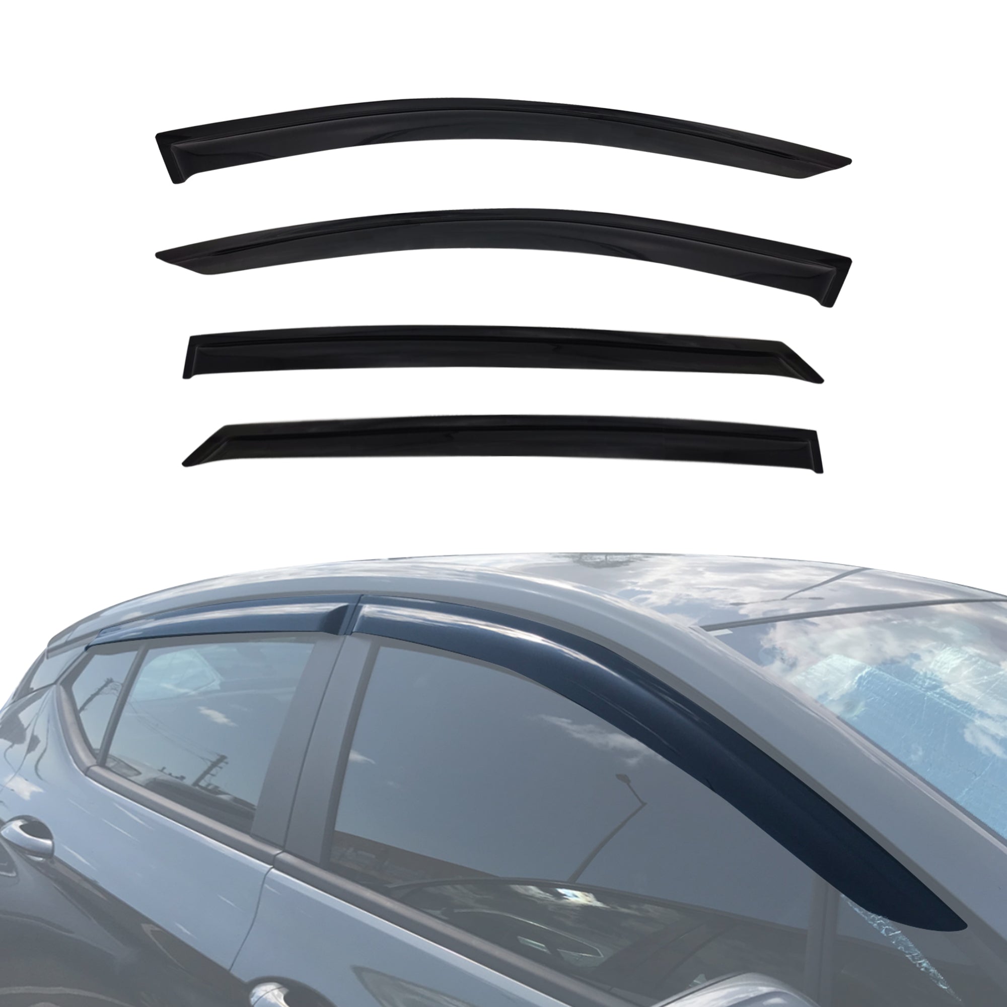 Luxury Weather Shields for Holden Astra Hatch 5 Doors 2016-2020