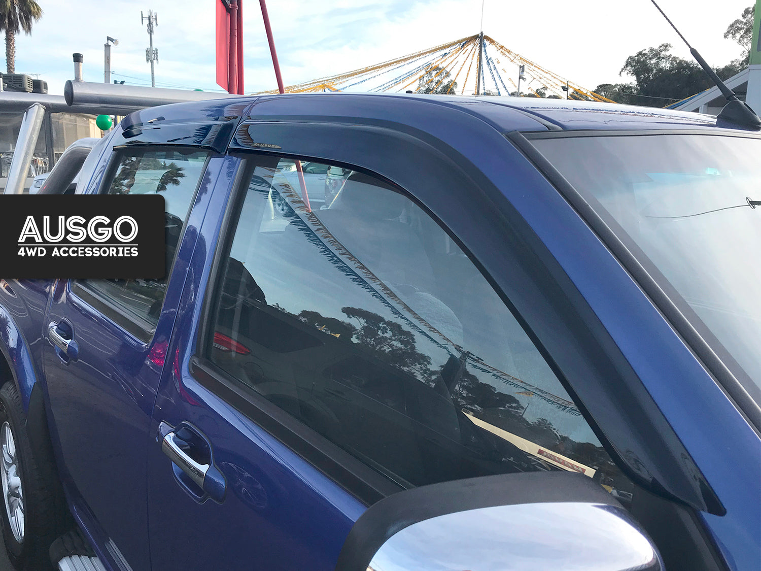 Luxury Weather Shields for Holden Colorado RC Series Dual Cab 2008-2012