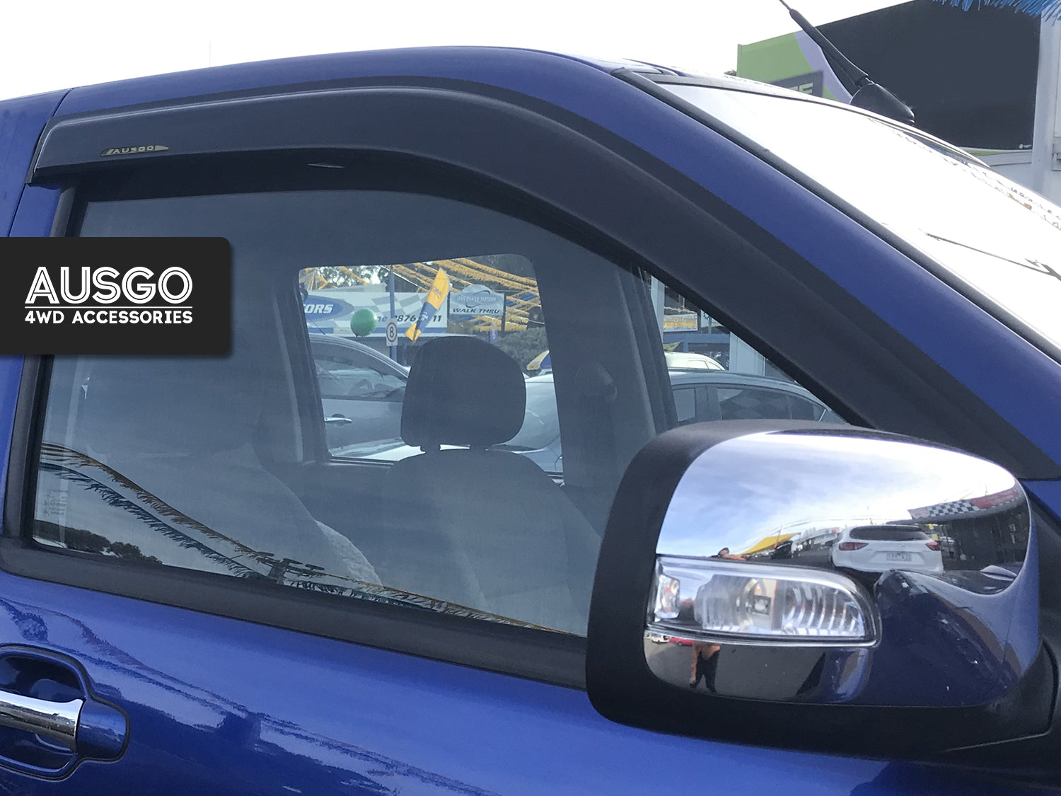 Luxury Weather Shields for Holden Rodeo 2 Door 2003-2008