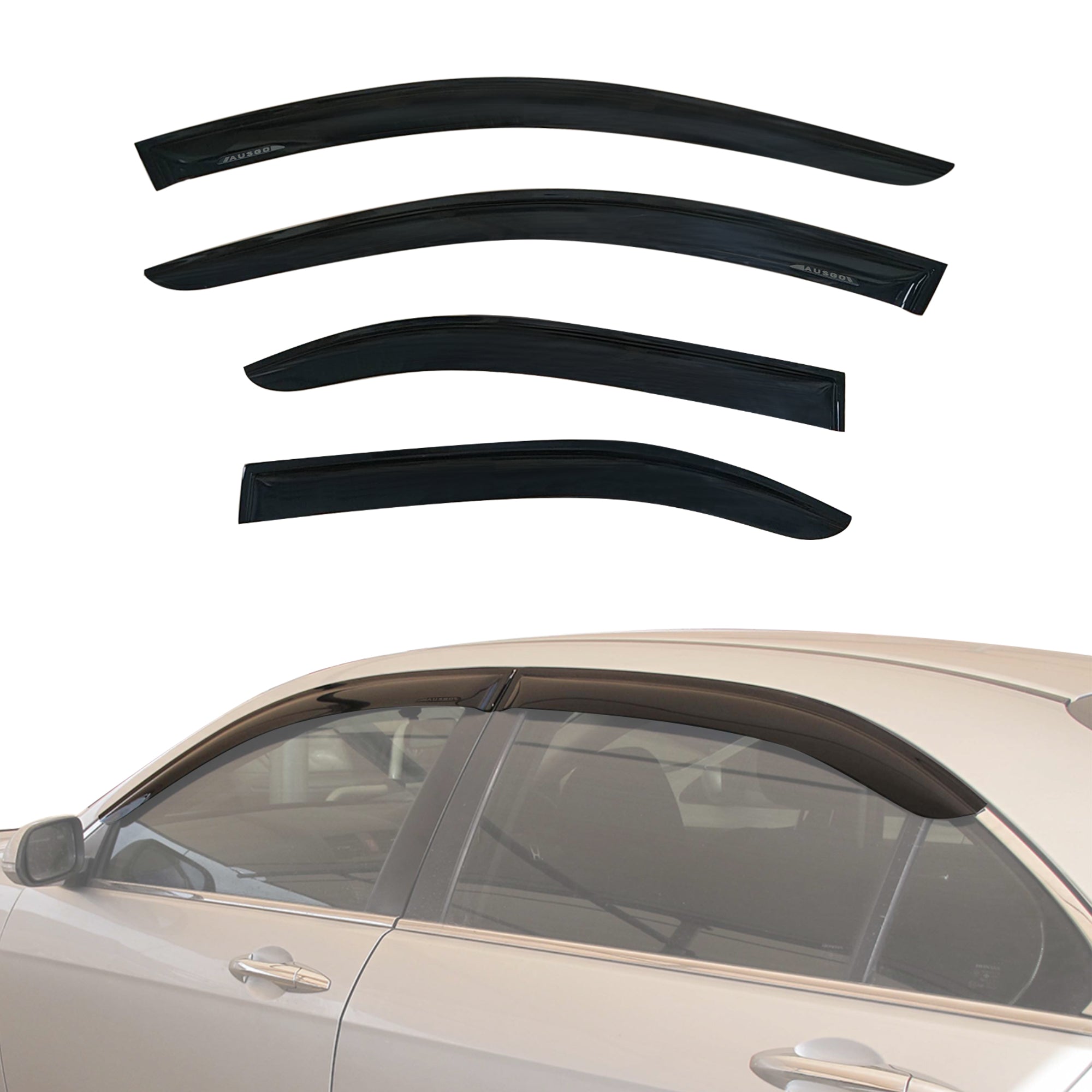 Weather Shields for Honda Accord Euro 7th Gen 2003-2008