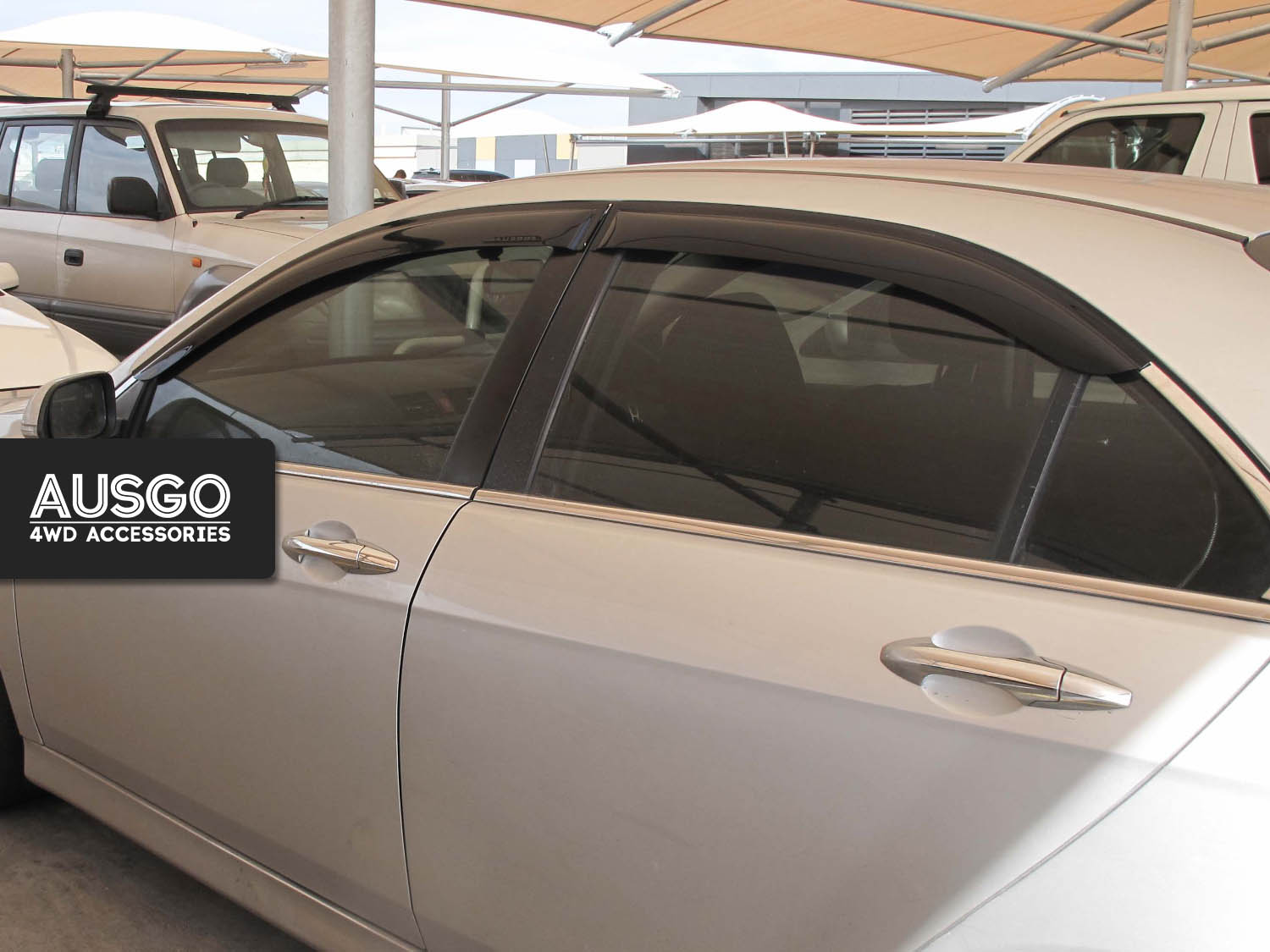 Weather Shields for Honda Accord Euro 7th Gen 2003-2008