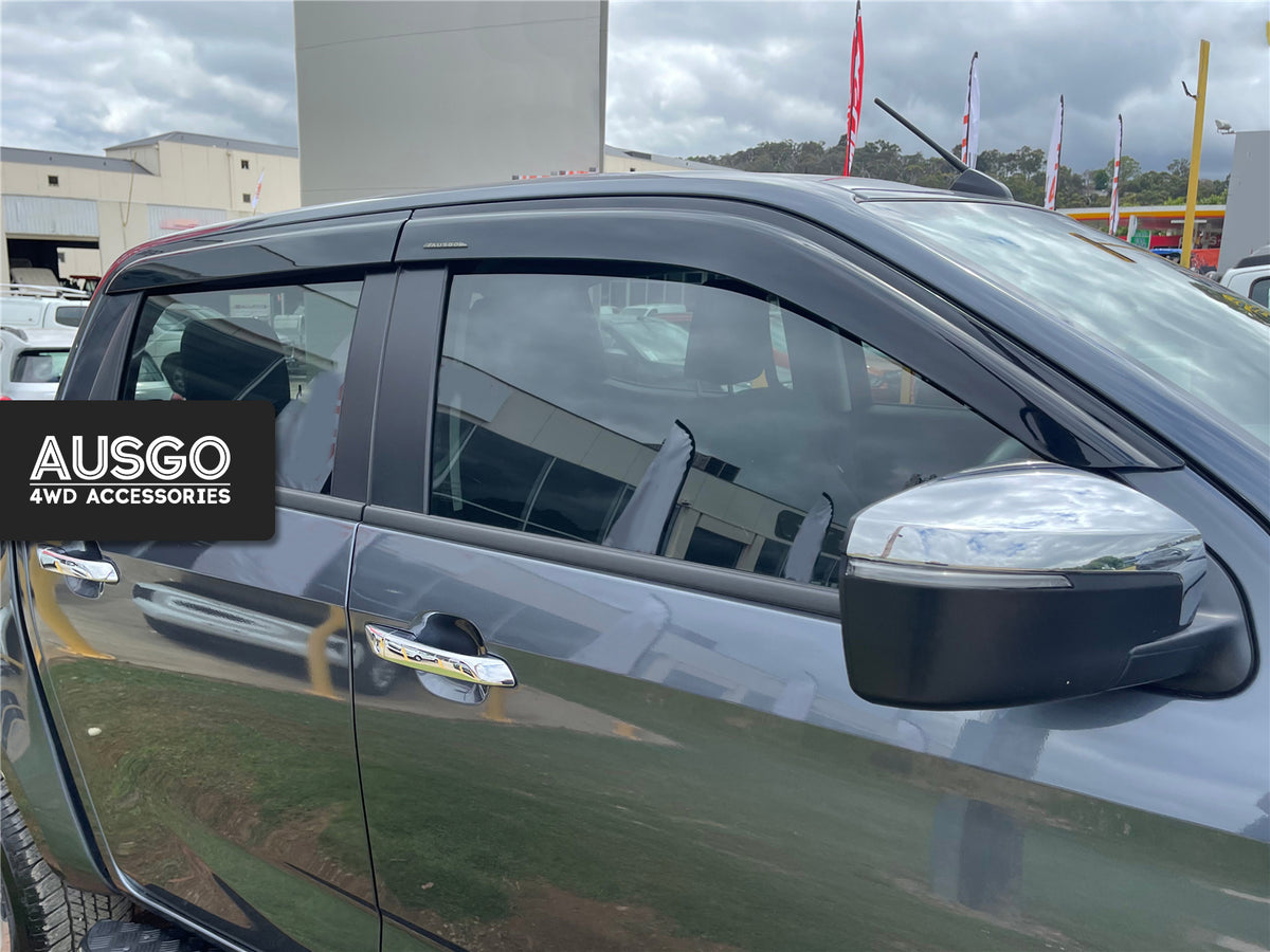Injection Weather Shields for Mazda BT-50 BT50 TF Series Dual Cab 2020-Onwards