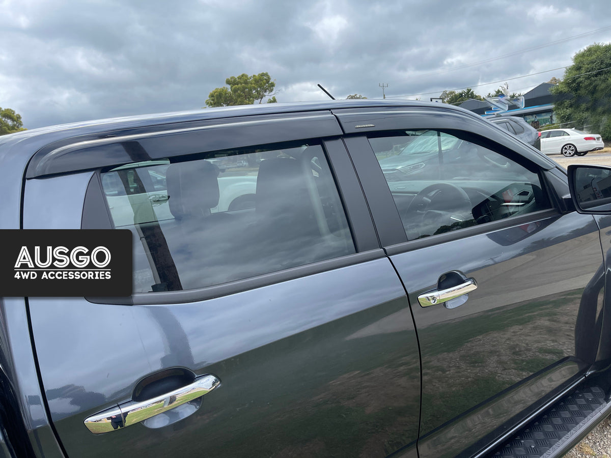 Injection Weather Shields for Mazda BT-50 BT50 TF Series Dual Cab 2020-Onwards