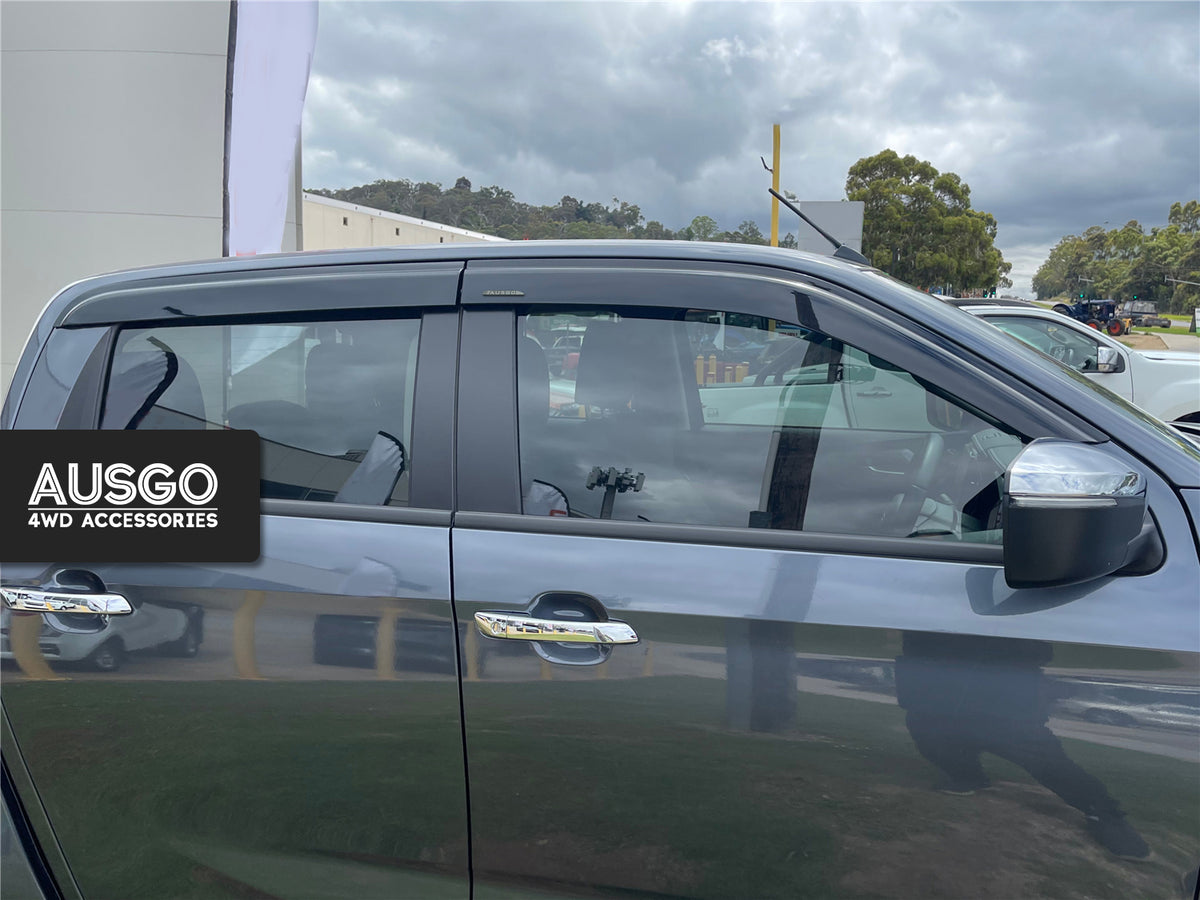 Injection Weather Shields for Mazda BT-50 BT50 TF Series Dual Cab 2020-Onwards